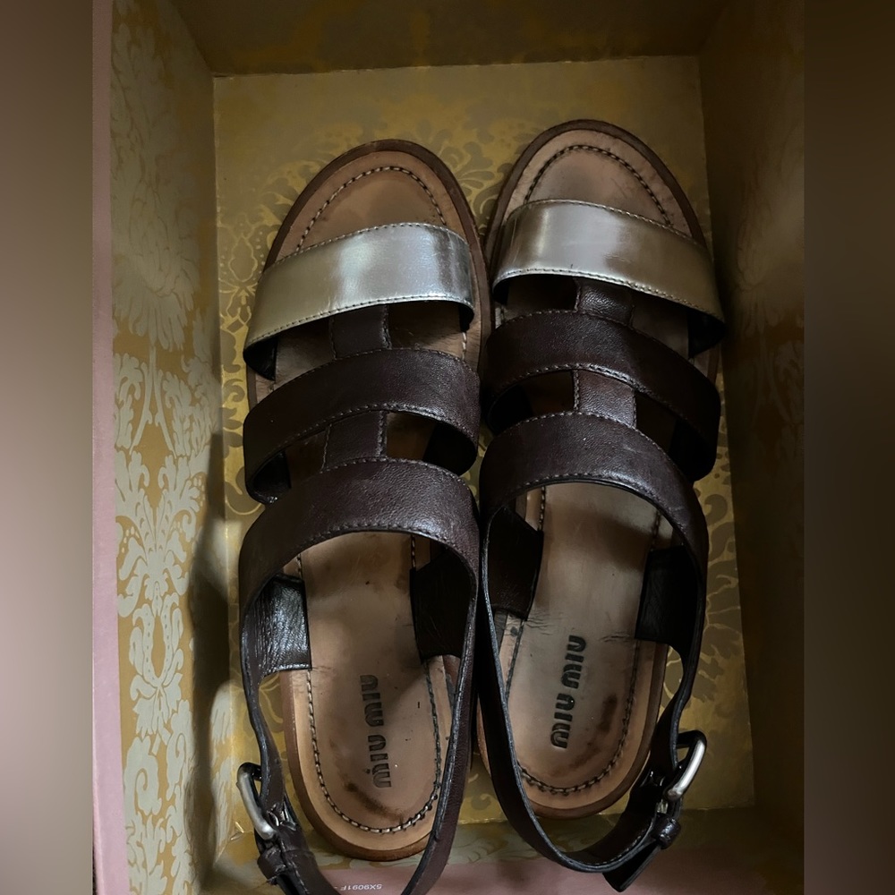 Miu Miu sandals 38.5 - Picture 8 of 8